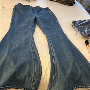 Forever 21 Blue Flare Women's Jeans